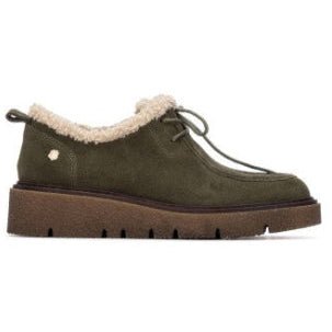 Carmela 162669 leather Lace-up - Kakhi - My Shoe Shop - Sneaker