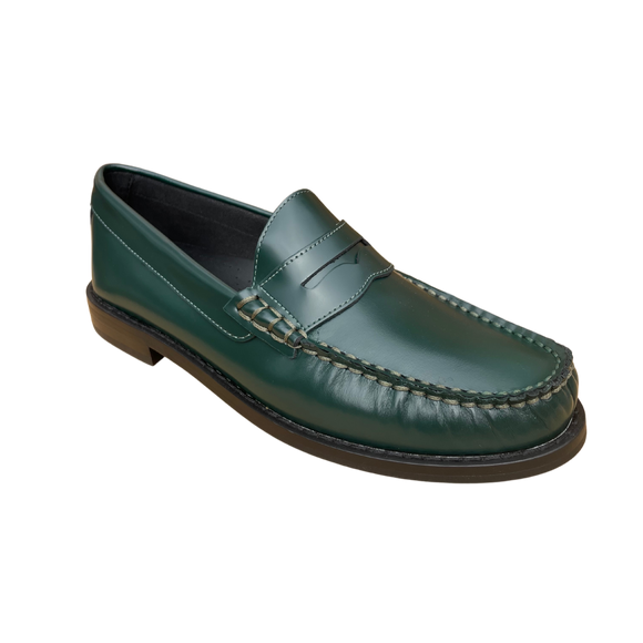 Leather loafer