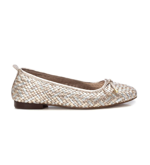 Step into timeless elegance with the Carmela Braided Leather Ballerina Model 162313 from Myshoeshop.co.za