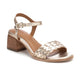 Shop Carmela Braided Leather Block Heel Sandal 162380 at Myshoeshop.co.za
