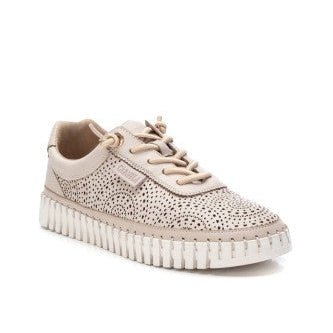 Refresh your everyday look with the Carmela Lasercut Leather Sneaker – Model 162327 form Myshoeshop.co.za