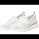 Shope Carmela Leather Wedge Moccasin w Rosette Pattern 162275, extra wide fit, at www.myshoeshop.co.za