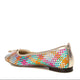 Step into timeless elegance with the Carmela Braided Leather Ballerina Model 162313 from Myshoeshop.co.za