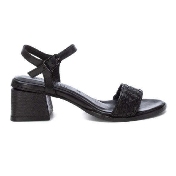 Shop Carmela Braided Leather Block Heel Sandal 162380 at Myshoeshop.co.za