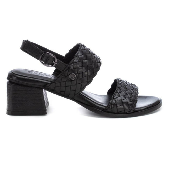 Shop Carmela Braided Leather Block Heel Sandal 162381 is a classic-meets-modern at Myshoeshop.co.za