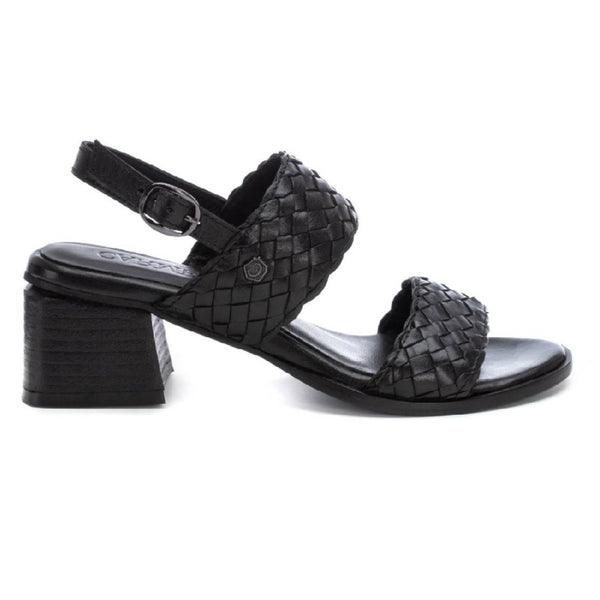 Shop Carmela Braided Leather Block Heel Sandal 162381 is a classic-meets-modern at Myshoeshop.co.za