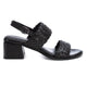 Shop Carmela Braided Leather Block Heel Sandal 162381 is a classic-meets-modern at Myshoeshop.co.za