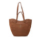 Shop Carmela Double Strap Suede Bag 186145 in Camel at Myshoeshop.co.za
