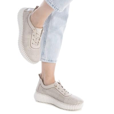 Carmela Soft Sole Leather Sneaker 162369 – stylish laser-cut leather from Myshoeshop.co.za