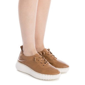 Carmela Soft Sole Leather Sneaker 162369 – stylish laser-cut leather from Myshoeshop.co.za