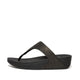 FitFlop Lulu Shimmer - All Black, side profile