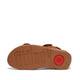 FitFlop Lulu Adjustable Leather Back-Strap - Tan, outsole view