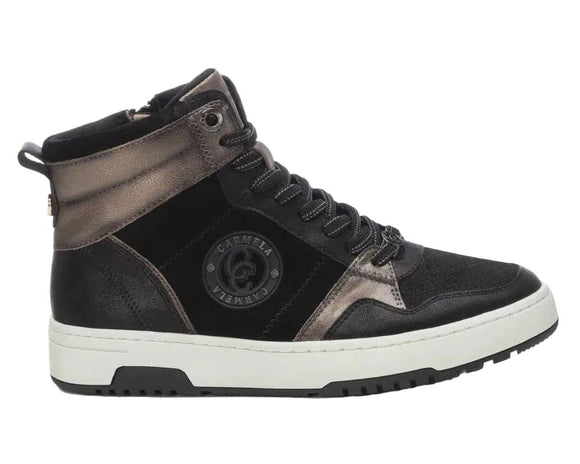 Carmela 161809 leather ankle boot - black - My Shoe Shop - boot