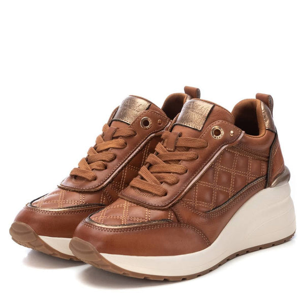 Carmela 161845 leather shoe - camel - My Shoe Shop - Sneaker