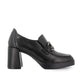 Carmela 161849 leather shoe - black - My Shoe Shop - Heel