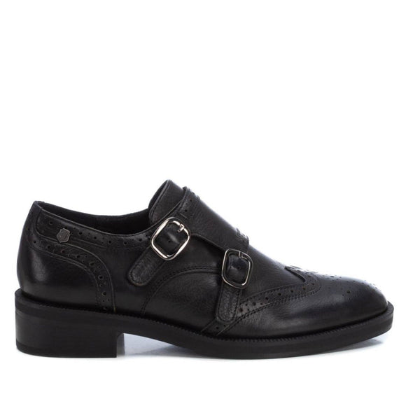 Carmela 161963 leather shoe - black - My Shoe Shop - Loafer