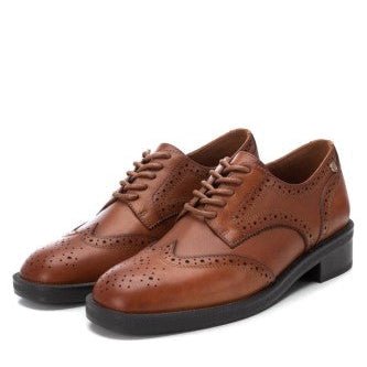 Carmela 161964 leather shoe - camel - My Shoe Shop - Loafer