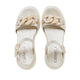 Carmela 162331 Leather Chunky Sandal - Gold - My Shoe Shop - Wedge