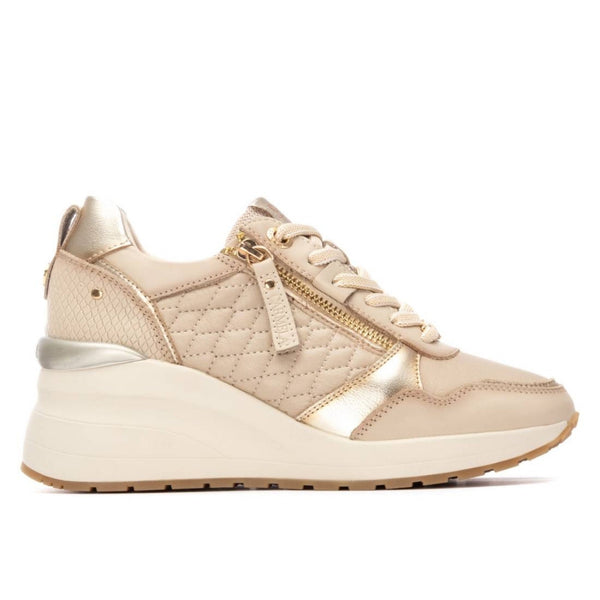Carmela 162446 Leather Sneaker - Beige - My Shoe Shop - Sneaker