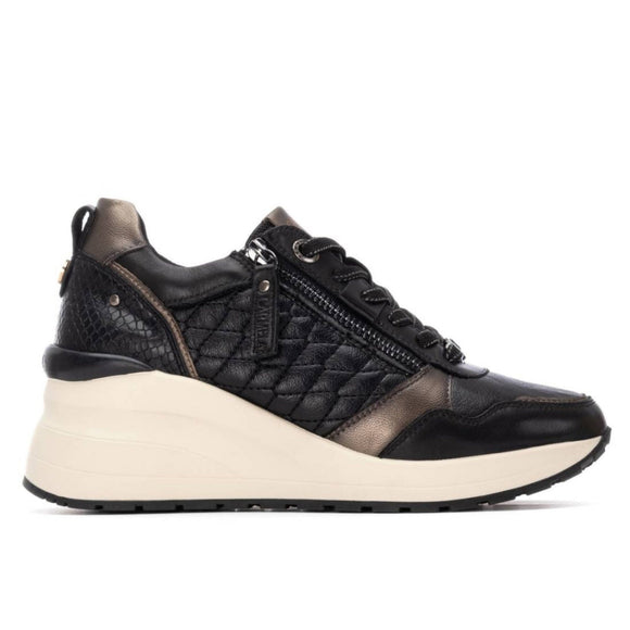 Carmela 162446 Leather Sneaker - Black - My Shoe Shop - Sneaker