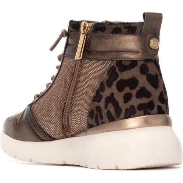 Carmela 162514 Leather Ankle Boot - Taupe - My Shoe Shop - boot