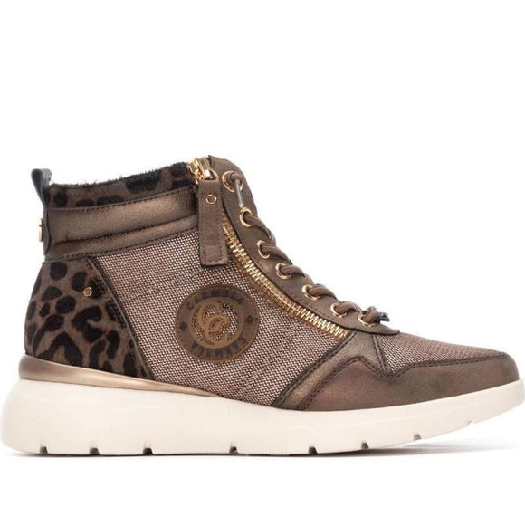 Carmela 162514 Leather Ankle Boot - Taupe - My Shoe Shop - boot