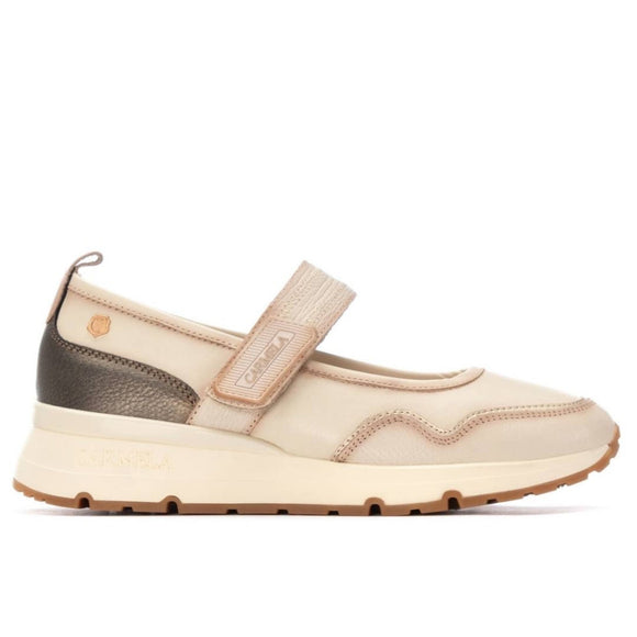 Carmela 162515 Leather Mary-Jane - Beige - My Shoe Shop - Loafer