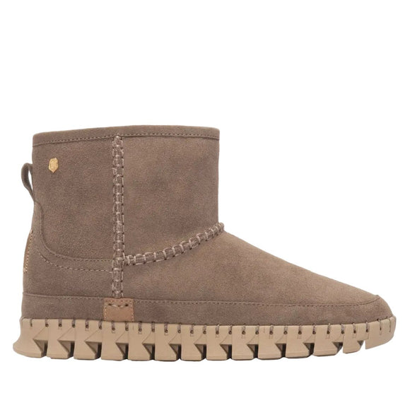 Carmela 162529 Suede Ankle boot - Taupe - My Shoe Shop - boot