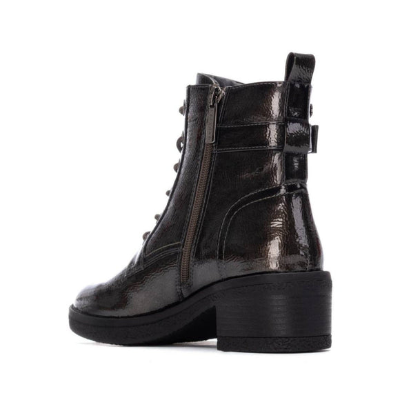 Carmela 162577 Patent Ankle Boot - Dark Grey - My Shoe Shop - boot