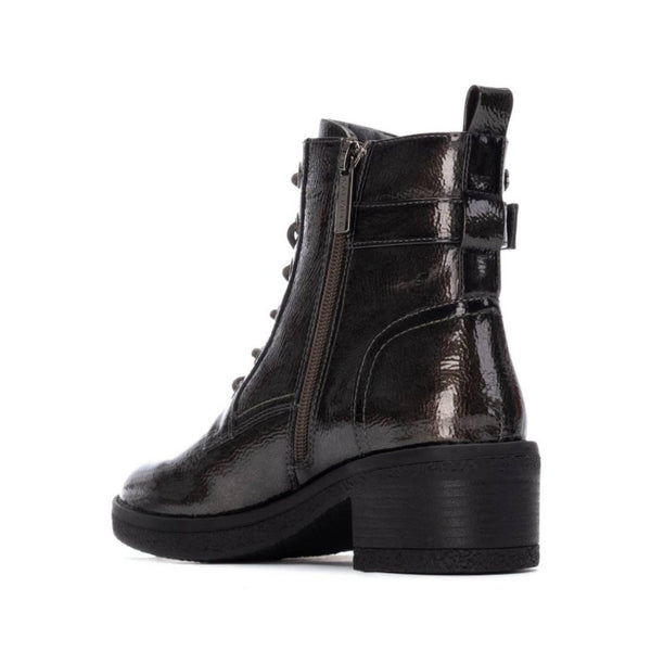 Carmela 162577 Patent Ankle Boot - Dark Grey - My Shoe Shop - boot