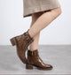Carmela 162577 patent ankle boot - taupe - My Shoe Shop - boot