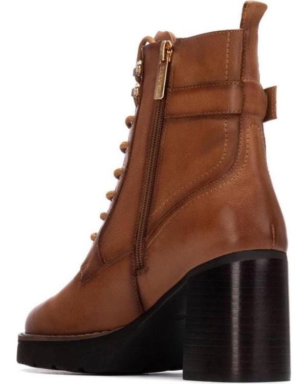 Carmela 162687 leather ankle boot - camel - My Shoe Shop - boot