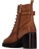 Carmela 162687 leather ankle boot - camel - My Shoe Shop - boot