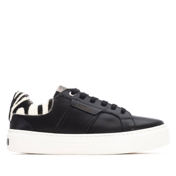 Carmela 162696 Leather Sneaker - Black - My Shoe Shop - Sneaker