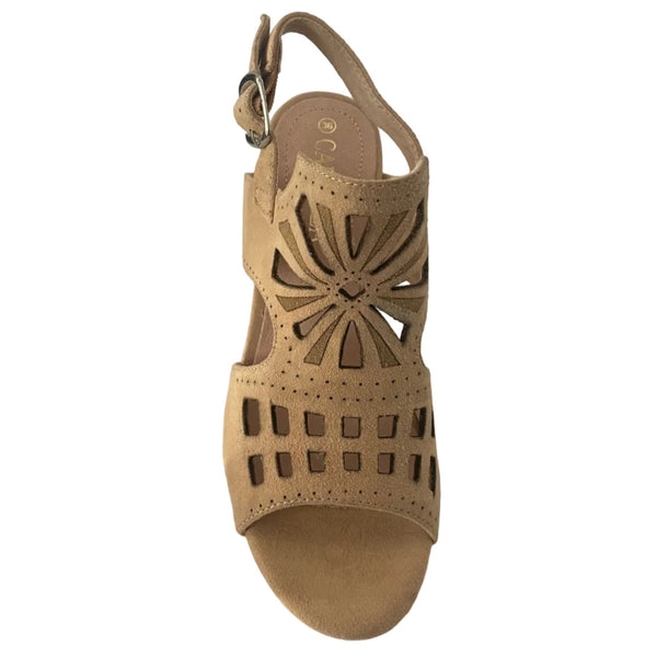 Carmela 66797 High Heel Sandal - Nude - My Shoe Shop - Heel