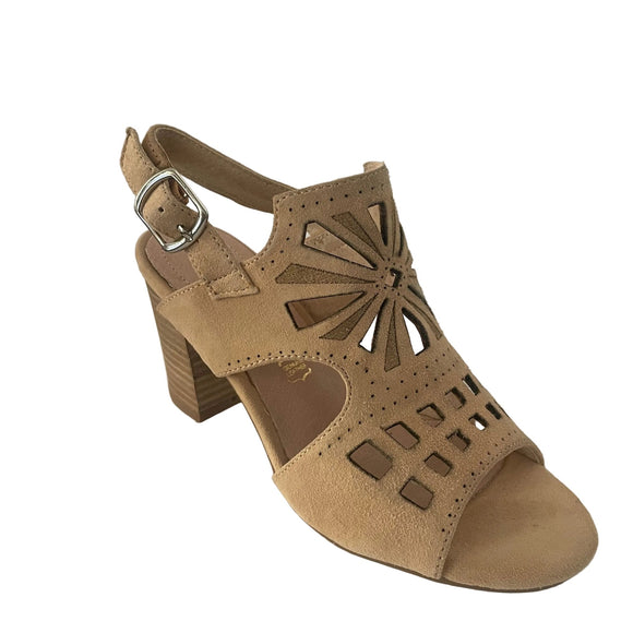 Carmela 66797 High Heel Sandal - Nude - My Shoe Shop - Heel