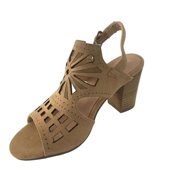 Carmela 66797 High Heel Sandal - Nude - My Shoe Shop - Heel