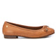 Carmela Ballerina with Bow 161791 - Camel - My Shoe Shop - Ballerina