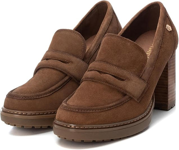 Carmela Block Heel 161137 - Camel - My Shoe Shop - Heel