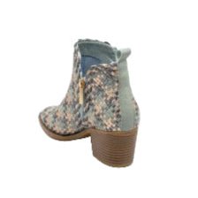 Carmela Braided Leather Boot 162342 - Jeans - My Shoe Shop - boot