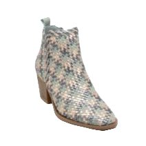 Carmela Braided Leather Boot 162342 - Jeans - My Shoe Shop - boot