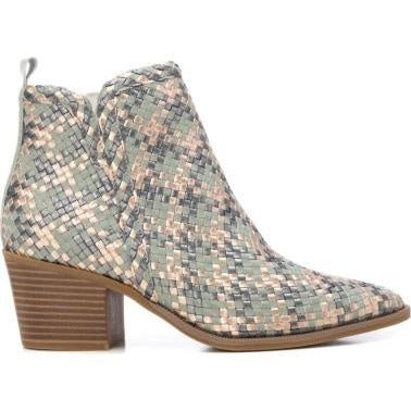 Carmela Braided Leather Boot 162342 - Jeans - My Shoe Shop - boot