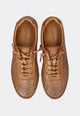 Carmela Lasercut Leather Sneaker 162327- Camel - My Shoe Shop - Sneaker