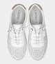 Carmela Lasercut Leather Sneaker 162327 - White - My Shoe Shop - Sneaker