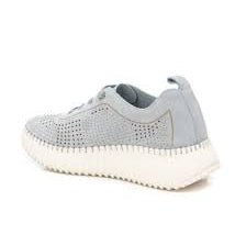 Carmela Lasercut Suede Sneaker 162325 - Jeans - My Shoe Shop - Sneaker