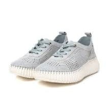 Carmela Lasercut Suede Sneaker 162325 - Jeans - My Shoe Shop - Sneaker