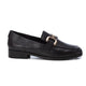 Carmela Loafer with Link Detail 161965 - Black - My Shoe Shop - Loafer