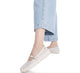 Carmela Mary Jane w Rosette Pattern 162080 - Ice (White) - My Shoe Shop - Flat