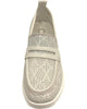 Carmela Moc Style Shoe on Wedge 161428 - Ice - My Shoe Shop - Loafer