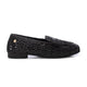 Carmela Open Leather Moccasin 162410 - Black - My Shoe Shop - Moccasin
